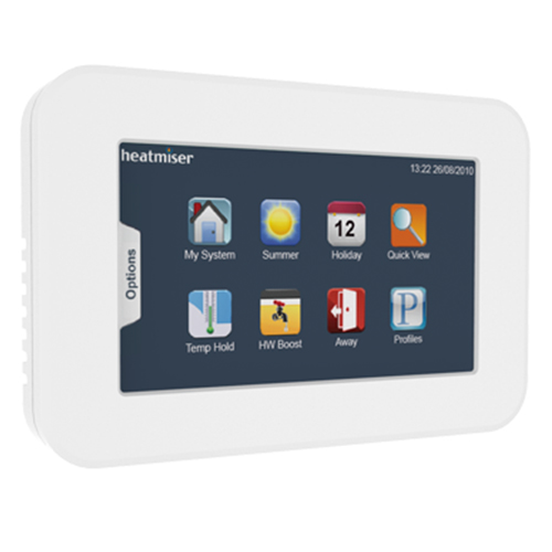 Touchpad heating controls